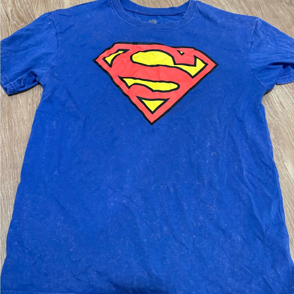 5/$25 DC Superman Blue Short Sleeve Tee. Make a bundle.